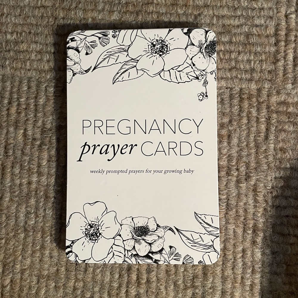 Pregnancy Prayer Card